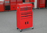 ISO9001 24-calowy czerwony garaż Metalowa szafka narzędziowa + komoda narzędziowa