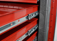 Szuflady w kolorze czerwonym 770 mm Szafka na narzędzia do przechowywania w garażu Mechanika