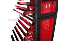Czerwona 11 szuflada 27-calowa szafka narzędziowa Skrzynka narzędziowa na kółkach